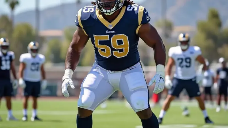look Who's Back: Aaron Donald with LA Rams