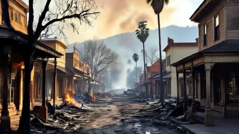 newhall Main Street Burns, Rebuilds Again | Socal