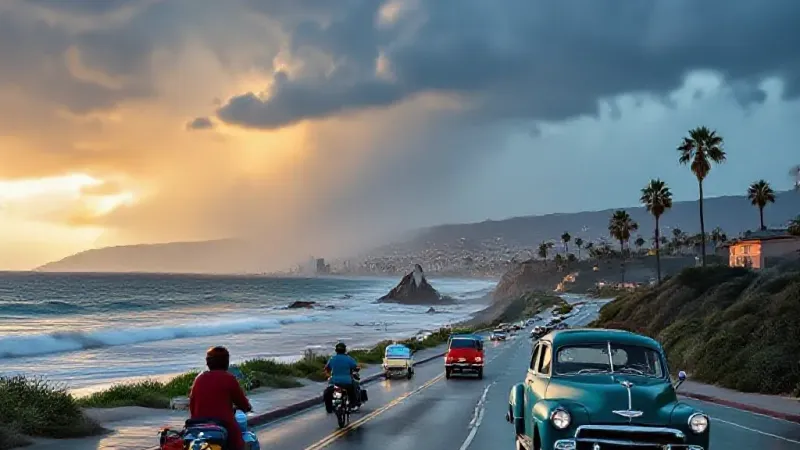 only in Socal: From Coastal Floods to 100+ Heat