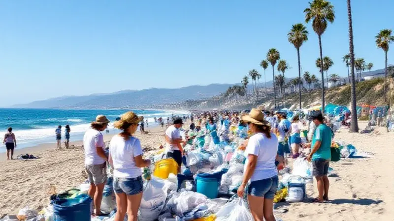 venice Beach: Socal Eyes World Record Cleanup