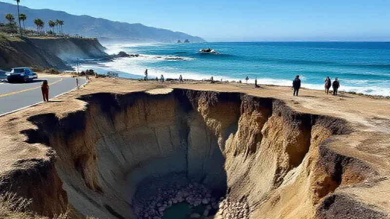 malibu Sinkhole: Evacuations & Socal's Shifting
