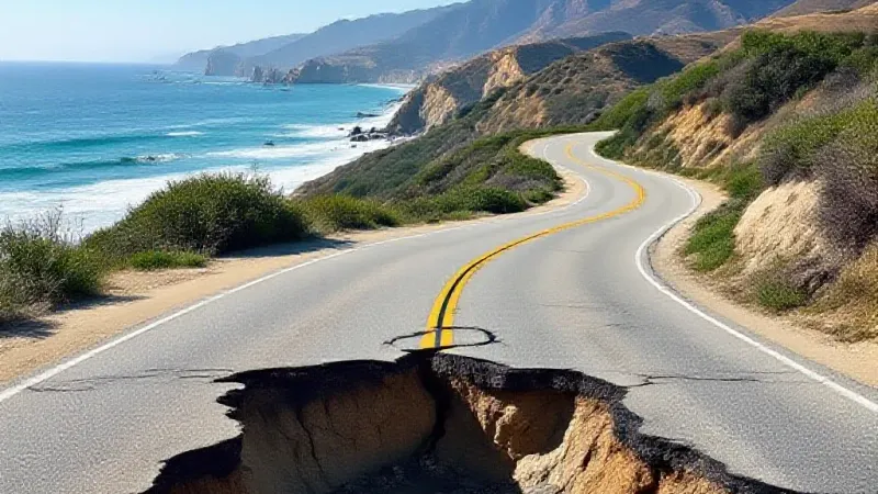malibu Coastal Road: Sinkhole Causes Evacuations