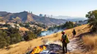 arson Arrest After Sherman Oaks Brush Fires