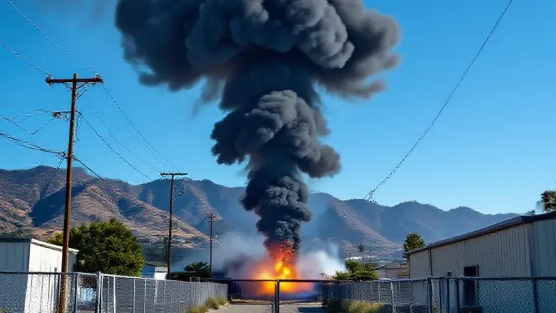 La Verne Evacuates: Lithium Battery Fire Alert
