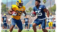 Rams RBs: Kyren Williams vs. Blake Corum Battle