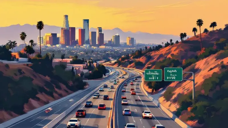 Heads Up, SoCal: Cahuenga 101 Fwy Lane Reductions