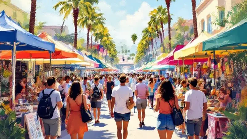 Santa Monica Art Fair: Art, Mini Golf & Quirky Fun!