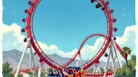Magic Mountain's X2 Coaster Closes Permanently After