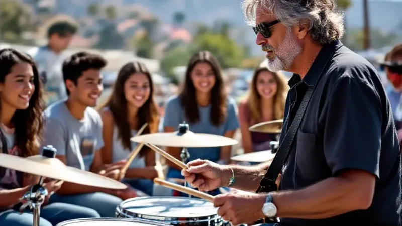 Densmore Jams & Mentors at Homeboy Art Academy | SoCal