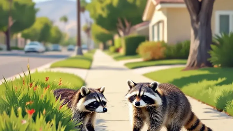Westlake Village Rabid Raccoon: First in LA County in 50