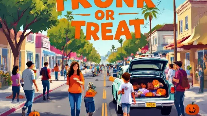 Oxnard Trunk or Treat: PD Hosts Spooktacular Fun!